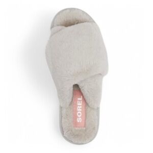 SOREL Go Mail Runner Slipper in Dove/Sea Salt NWOT
